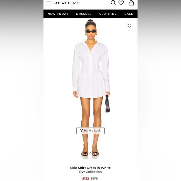 REVOLVE Dresses & Skirts - NWT REVOLVE OW Collection Ellie T-Shirt Boyfriend Dress White size XS